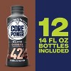 Core Power Elite High Protein Shake, Chocolate, 42g Bottle, 14oz, 12 Pack - 4 of 4