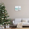Stupell Industries Snowy Christmas Tree on Beach Canvas Art - 3 of 4
