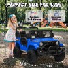 JOYRACER 24V 2-Seater Ride-On Jeep Style Car for Kids, Electric Ride-On Toys with Bluetooth, Music, USB & MP3 Port - 2 of 4