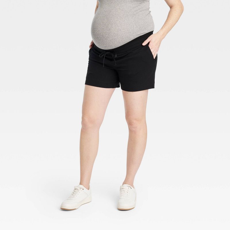 Leisure Maternity Shorts - Isabel Maternity by Ingrid & Isabel™, 1 of 4