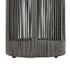 NicBex 15" Round Outdoor Side End Table with Acacia Wood Top,Patio Table with Rope Design for Lawn,Outdoor Furniture - 4 of 4