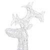 vidaXL Reindeer Christmas Decoration Cold white Acrylic - 3 of 4