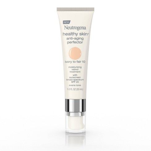 Neutrogena Healthy Skin Radiant Tinted Facial Lightweight Moisturizer With  Vitamins A, C, & E, Spf 30 - Sheer Fair - 1.1 Fl Oz : Target