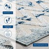 Modway Reflect Tamako Diamond and Chevron Moroccan Trellis 8x10 Indoor / Outdoor Area Rug - 2 of 4