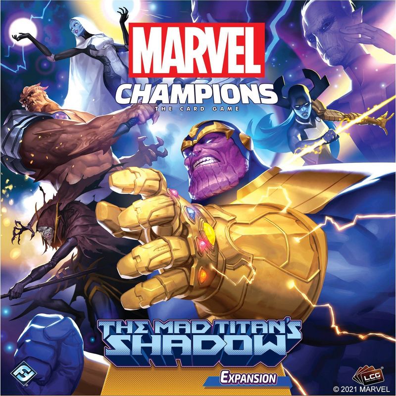 Marvel Champions: The Car Game The Mad Titan&#39;s Shadow Expansion, 1 of 7