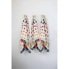 Storied Home Soft Woven Cotton Throw with Tufted Dots and Tassels, Multicolor - 2 of 4