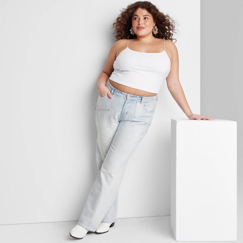 Women's Bodysuit - Wild Fable™ White 3x : Target