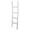 Cheung's Theron White Wash Wood Ladder - 3 of 4