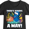 Girls' - Disney - There's Always A Way Fitted Short Sleeve Graphic T-Shirt - 2 of 4