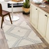 Hauteloom Naranjito Cream/Slate Trellis 2x3 Rug - 4 of 4