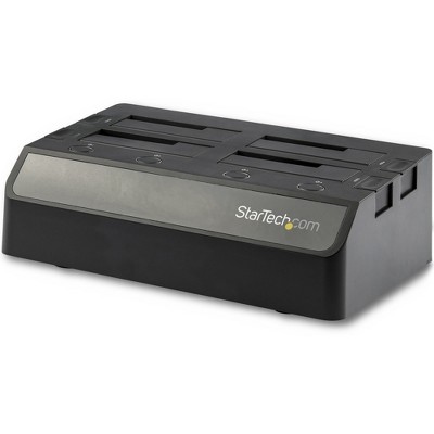 StarTech.com 4 Bay SATA HDD Docking Station - For 2.5 / 3.5in SSD / HDDs - SDOCK4U313