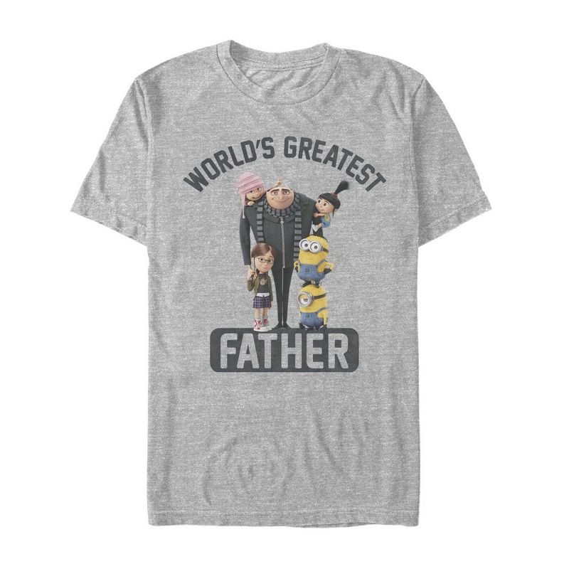 Men's Despicable Me World's Greatest Father T-Shirt, 1 of 5