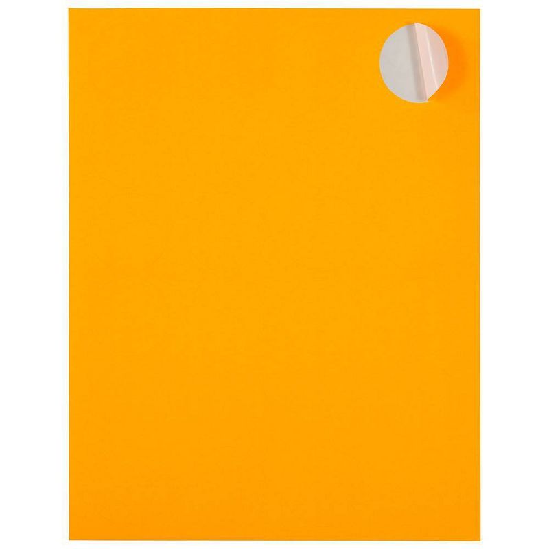 JAM Paper Circle Sticker Seals 1 2/3&#34; 120ct - Neon Orange, 3 of 6