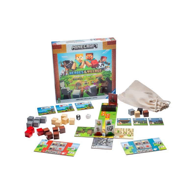 Ravensburger Minecraft: Heroes of the Village Family Game, 4 of 8