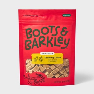 Cranberry and Chicken Flavor Soft and Chewy Training Dog Treats - Boots & Barkley™ 5oz - 1 of 3