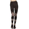 Memoi Women's Classy Argyle Thick Sweater Tights - 2 of 4