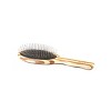 Bass Brushes Style & Detangle Hair Brush with 100% Premium Alloy Pin Pure Bamboo Handle Large Oval - 3 of 4
