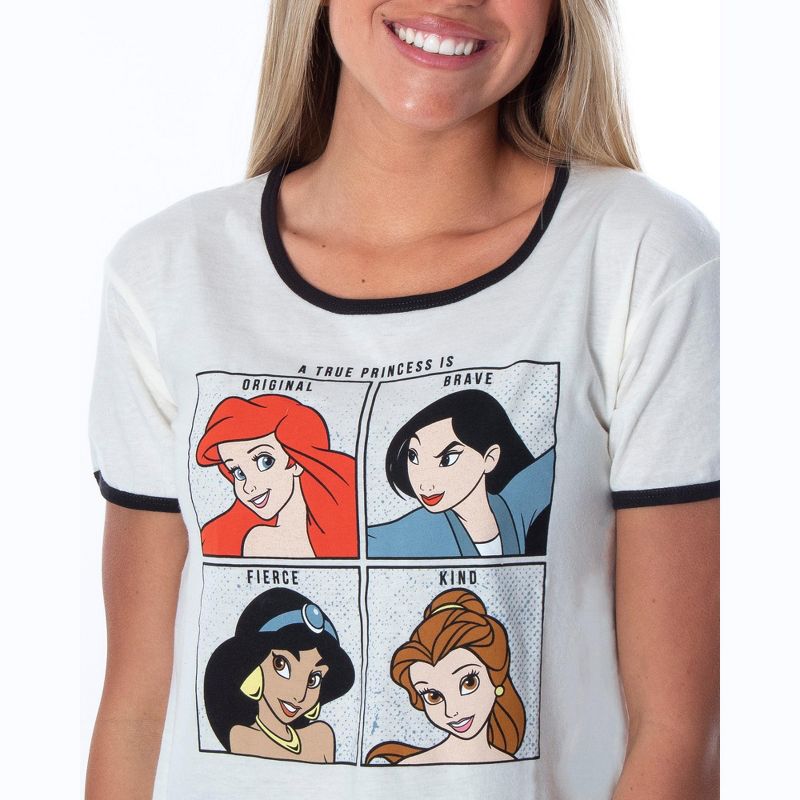 Disney Princess Junior's Original Brave Fierce Kind Graphic T-Shirt Adult, 2 of 4