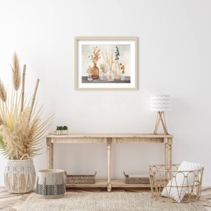Amanti Art 25"x21" Autumn Greenhouse I Amber by Julia Purinton Wood Framed Wall Art Print - 1 of 4