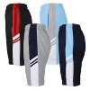 Galaxy By Harvic Women's Loose Fit Moisture Wicking Performance Quick Dry Mesh Shorts With Side Block Design - 2 of 2
