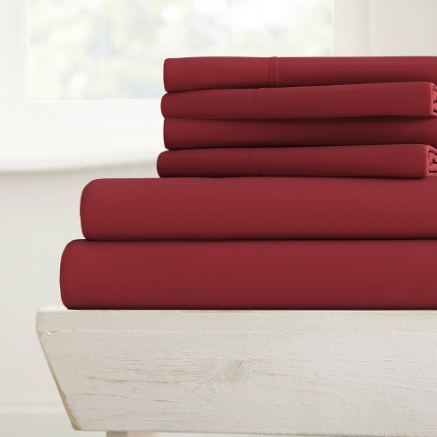 6-Piece Sheet Set - Red