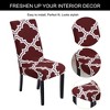 PiccoCasa Stool Stretch Spandex Short Dining Chair Slipcovers - 4 of 4