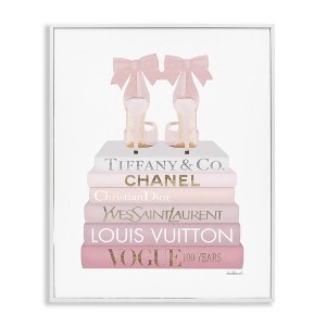 Stupell Industries Chic Shoes Glam Bookstack, 11" x 14" - 1 of 4