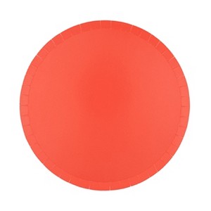 Jollity & Co. - Shade Dinner Plates in Poppy - Pack of 8 Paper Plates - 1 of 2