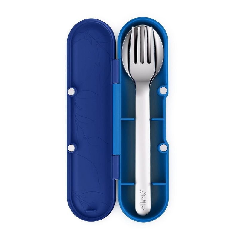 Kids&#39; on The Go Cutlery Set Blue - Ello, 2 of 4
