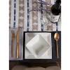 Design Imports  French Blue/Stone Colby Southwest Table Runner 15X72 - 4 of 4
