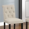 TOAOTBNBOB Upholstered Barstools with Wooden Legs, Mid-century Bar Stools with Soft Cushion, Modern Bar Chairs for Dining Room - 4 of 4