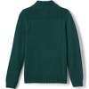 Lands' End School Uniform Kids Cotton Modal Zip Front Cardigan Sweater - 3 of 3