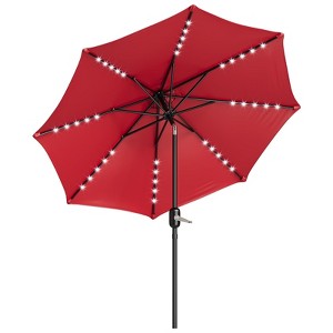 ODK Market Umbrella, 7.5Ft Heavy Duty Outdoor,Steel Pole, Push Button Tilt, Easy Crank Lift, Weather-Resistant Polyester Canopy, 6-Rib Frame for Patio - 1 of 4