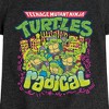 Girls' - Teenage Mutant Ninja Turtles - 90s Logo Fitted Short Sleeve Graphic T-Shirt - 2 of 4