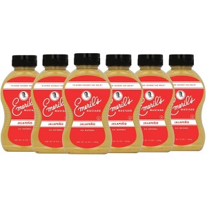 Emeril Lagasse Gourmet Mustard - Dijon, Jalapeño & Smooth Honey- 12 oz Premium All Natural Mustard Sauce - 1 of 1