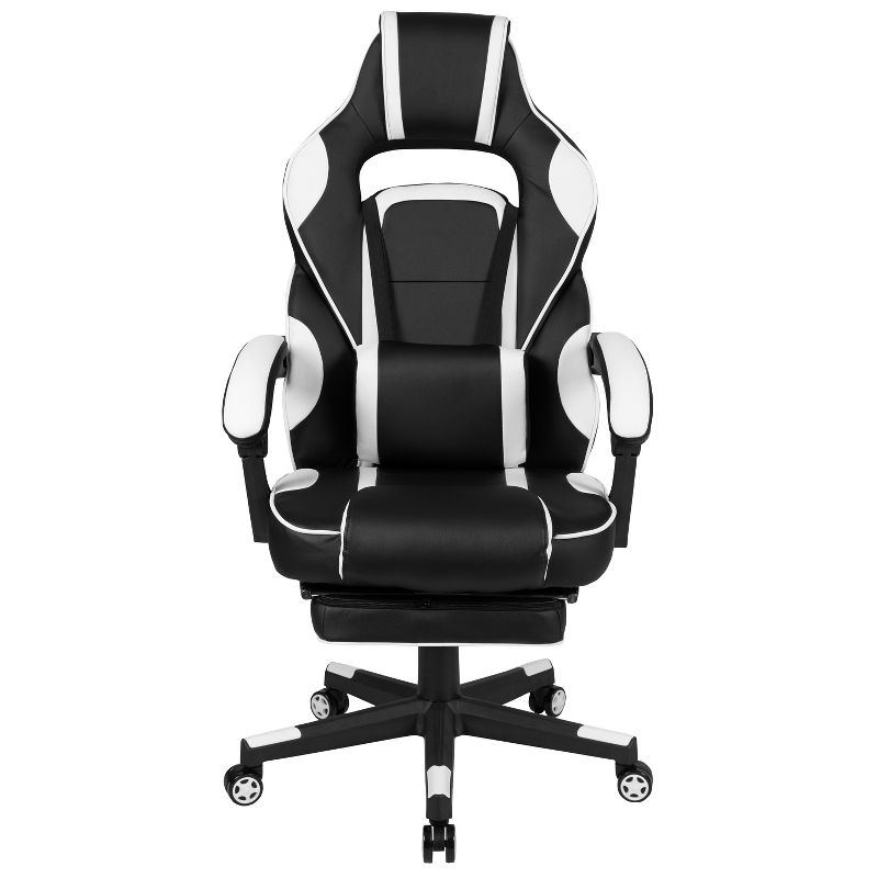 Flash Furniture X40 Gaming Chair Racing Ergonomic Computer Chair with Fully Reclining Back/Arms, Slide-Out Footrest, Massaging Lumbar, 5 of 15