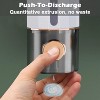 LunaLulinlk Liquid Soap Dispenser Wall Mount 450ml/15oz, Luxury Shower Hand Soap Dispenser with 3pcs Adhesives White - 3 of 4