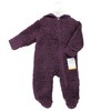 Hudson Baby Faux Shearling Bunting 1pk, Purple - 2 of 2