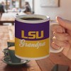 LSU Grandpa Ceramic Coffee Mug Novelty Gift Mugs for Coffee Tea and Hot Drinks 11oz White - 4 of 4
