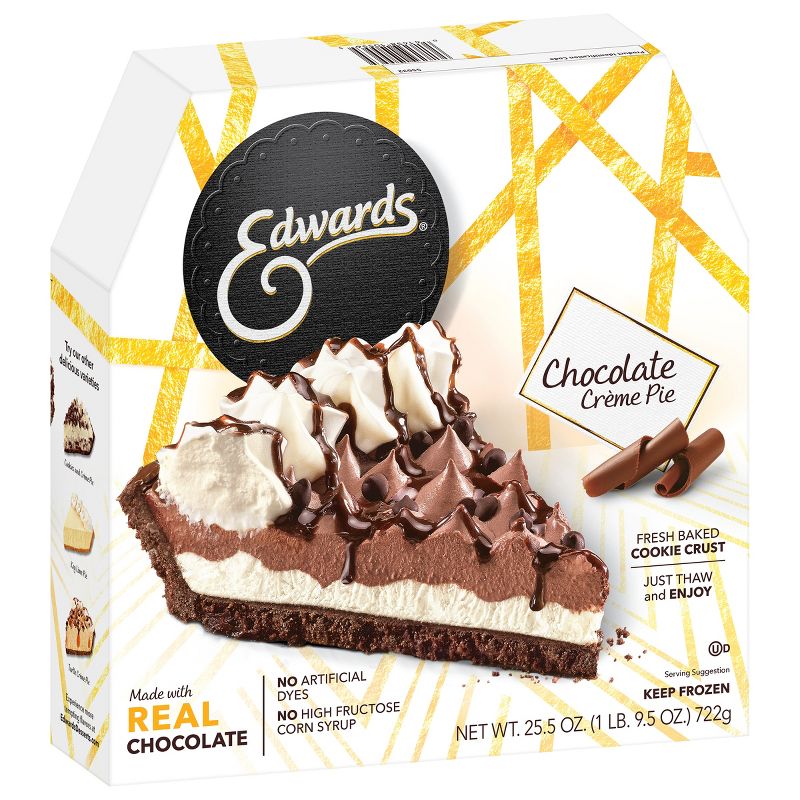 Edwards Frozen Chocolate Creme Pie - 25.5oz, 4 of 12