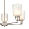 Millennium Lighting Amberle 5 - Light Chandelier in  Brushed Nickel - 3 of 3