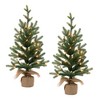 LED Pine Tree with Burlap Base 27"H - 3 of 3