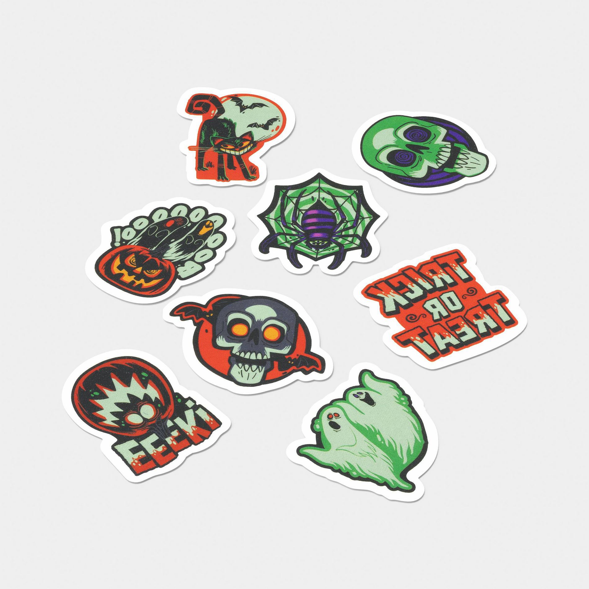 24ct Glow in the Dark Tattoos Non-Candy Party Favor Trick or Treat - Hyde and EEK! Boutique™: Halloween