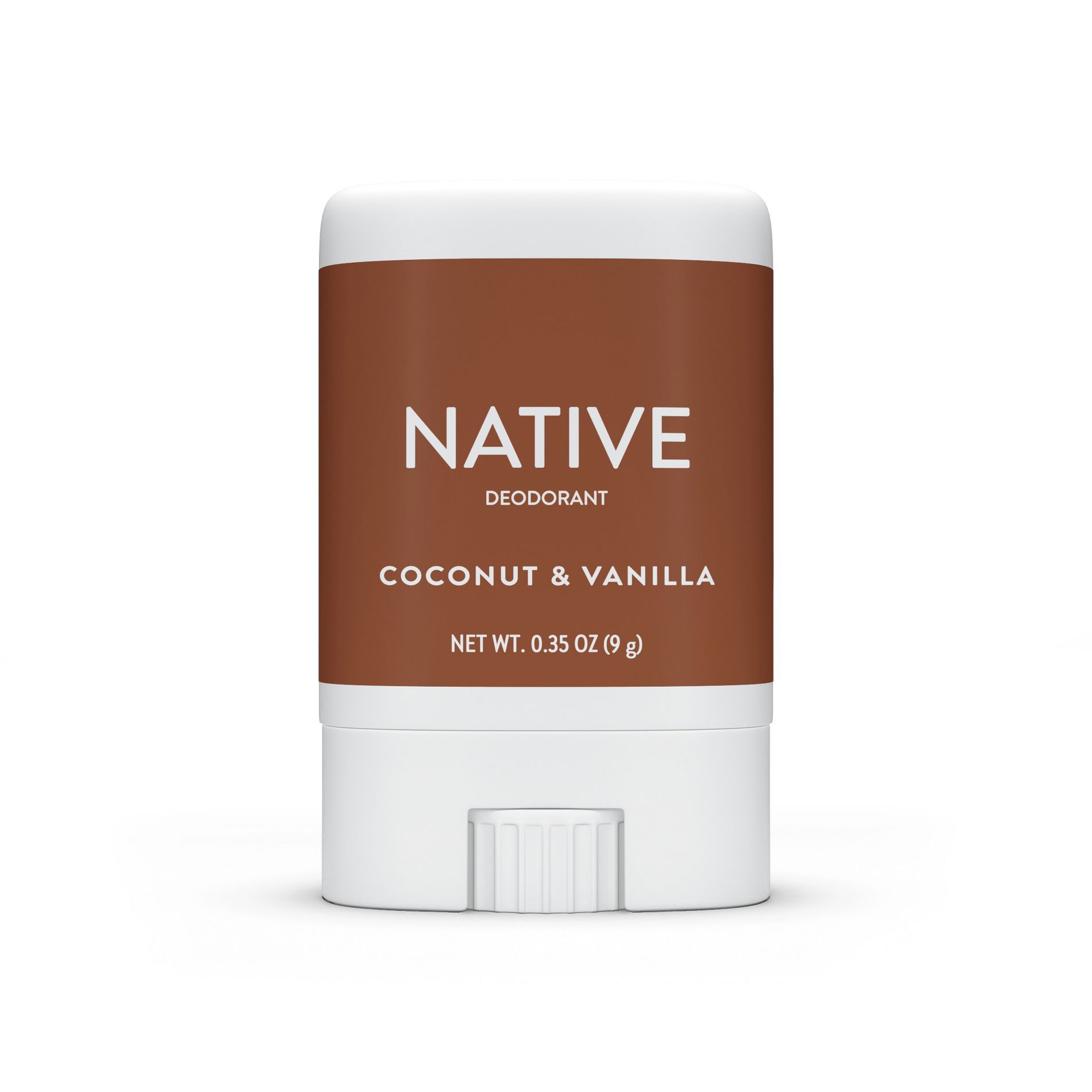 Native Solid Deodorant for Women & Men - Coconut & Vanilla - Aluminum-Free - Trial Size 0.35oz