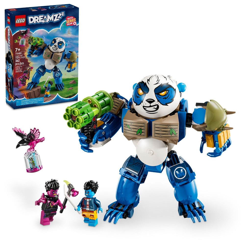 LEGO DREAMZzz Logan the Mighty Panda Animal Toy 71480