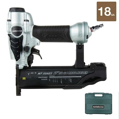 Metabo HPT NT50AE2M 18-Gauge 2 in. Finish Brad Nailer Kit