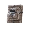 100% Cotton Solid Color Luxury Bath Towel Set, Heavyweight Ultra Soft Touch Durable Bath Towel - 3 of 4