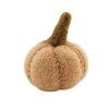 Ganz 3.0 Inch Mini Wool Pumpkins Thanksgiving Autumn Colors Plush Figurines - 3 of 3