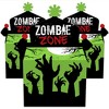 Big Dot of Happiness Zombie Zone - Treat Box Party Favors - Halloween or Birthday Zombie Crawl Party Goodie Gable Boxes - Set of 12 - 2 of 4