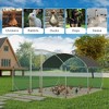 Chicken Coop, Chicken Run With Waterproof Cover, Sunscreen And Waterproofing Pet Cage, Large Poultry Cage For Chicken, Rabbit, 13.1x9.8x6.6 Ft - 3 of 4